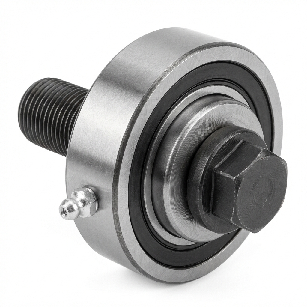 [SKF-CAM-W12] SKF KR 12 PP Stud Type Cam Follower | 12mm Sealed Track Roller Bearing